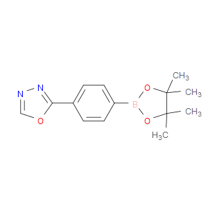 2-(4-(4,4,5,5-TETRAMETHYL-1,3,2-DIOXABOROLAN-2-YL)PHENYL)-1,3,4-OXADIAZOLE - Click Image to Close