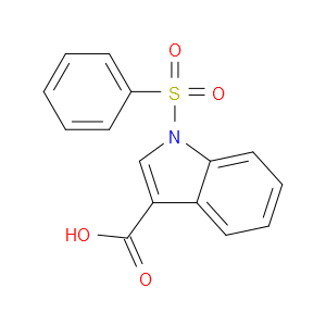 1-(PHENYLSULFONYL)-1H-INDOLE-3-CARBOXYLIC ACID