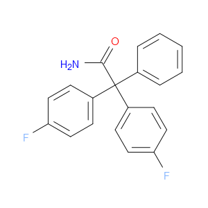 2,2-BIS(4-FLUOROPHENYL)-2-PHENYLACETAMIDE