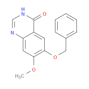 7-METHOXY-6-BENZYLOXYQUINAZOLIN-4-ONE