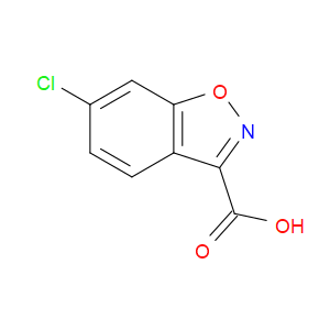 6-CHLOROBENZO[D]ISOXAZOLE-3-CARBOXYLIC ACID