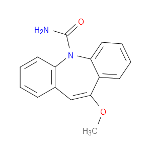 10-METHOXY-5H-DIBENZO[B,F]AZEPINE-5-CARBOXAMIDE