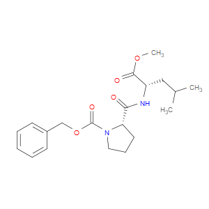 (S)-BENZYL 2-(((S)-1-METHOXY-4-METHYL-1-OXOPENTAN-2-YL)CARBAMOYL)PYRROLIDINE-1-CARBOXYLATE - Click Image to Close