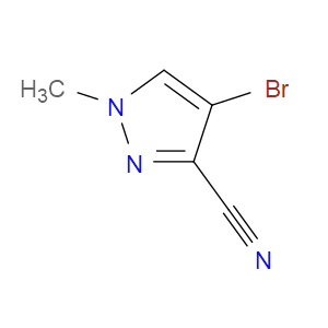 4-BROMO-1-METHYL-1H-PYRAZOLE-3-CARBONITRILE - Click Image to Close