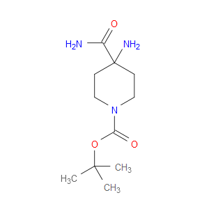 TERT-BUTYL 4-AMINO-4-CARBAMOYLPIPERIDINE-1-CARBOXYLATE - Click Image to Close