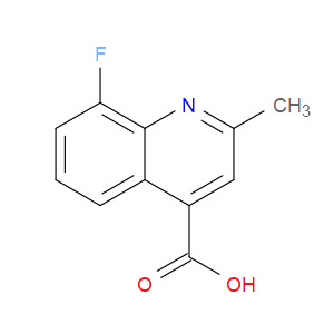 8-FLUORO-2-METHYLQUINOLINE-4-CARBOXYLIC ACID - Click Image to Close