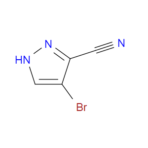 4-BROMO-1H-PYRAZOLE-3-CARBONITRILE - Click Image to Close