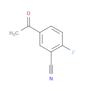 5-ACETYL-2-FLUOROBENZONITRILE