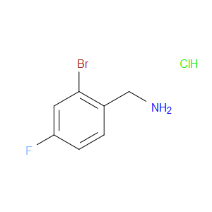 2-BROMO-4-FLUOROBENZYLAMINE HYDROCHLORIDE