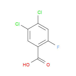 4,5-DICHLORO-2-FLUOROBENZOIC ACID - Click Image to Close