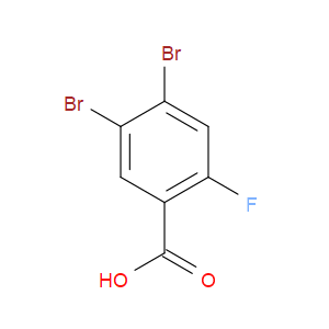 4,5-DIBROMO-2-FLUOROBENZOIC ACID