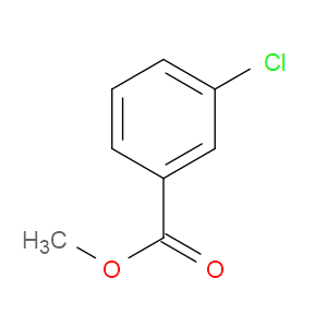 METHYL 3-CHLOROBENZOATE - Click Image to Close