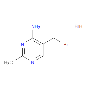 5-(BROMOMETHYL)-2-METHYLPYRIMIDIN-4-AMINE HYDROBROMIDE - Click Image to Close