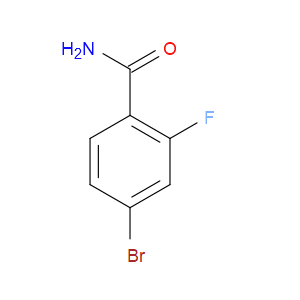 4-BROMO-2-FLUOROBENZAMIDE - Click Image to Close