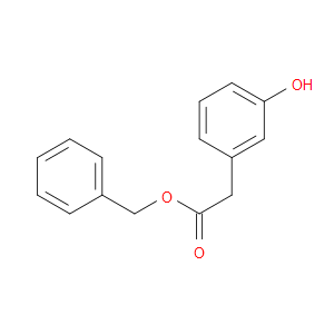 BENZYL 3-HYDROXYPHENYLACETATE - Click Image to Close