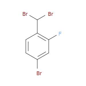 4-BROMO-1-(DIBROMOMETHYL)-2-FLUOROBENZENE