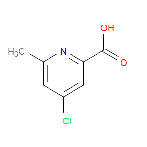4-CHLORO-6-METHYLPYRIDINE-2-CARBOXYLIC ACID - Click Image to Close