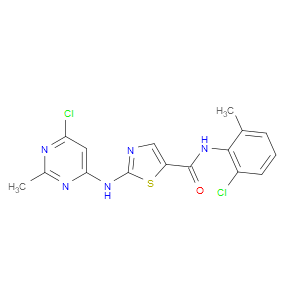N-(2-CHLORO-6-METHYLPHENYL)-2-[(6-CHLORO-2-METHYL-4-PYRIMIDINYL)AMINO]-5-THIAZOLECARBOXAMIDE