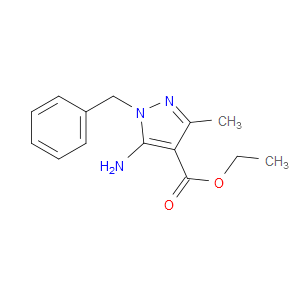 ETHYL 5-AMINO-1-BENZYL-3-METHYL-1H-PYRAZOLE-4-CARBOXYLATE