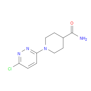 1-(6-CHLOROPYRIDAZIN-3-YL)PIPERIDINE-4-CARBOXAMIDE - Click Image to Close