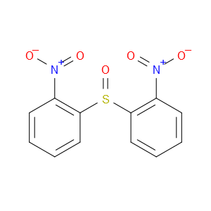 1-NITRO-2-(2-NITROBENZENESULFINYL)BENZENE