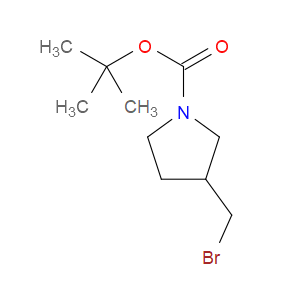 TERT-BUTYL 3-(BROMOMETHYL)PYRROLIDINE-1-CARBOXYLATE - Click Image to Close