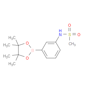N-(3-(4,4,5,5-TETRAMETHYL-1,3,2-DIOXABOROLAN-2-YL)PHENYL)METHANESULFONAMIDE