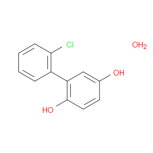 2-(2-CHLOROPHENYL)HYDROQUINONE HYDRATE - Click Image to Close
