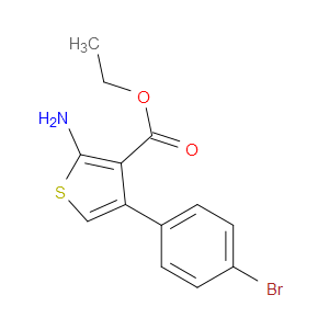 ETHYL 2-AMINO-4-(4-BROMOPHENYL)THIOPHENE-3-CARBOXYLATE