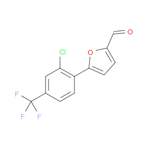 5-[2-CHLORO-4-(TRIFLUOROMETHYL)PHENYL]-2-FURALDEHYDE