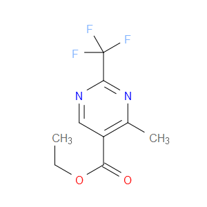 ETHYL 4-METHYL-2-(TRIFLUOROMETHYL)PYRIMIDINE-5-CARBOXYLATE - Click Image to Close