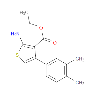 ETHYL 2-AMINO-4-(3,4-DIMETHYLPHENYL)THIOPHENE-3-CARBOXYLATE