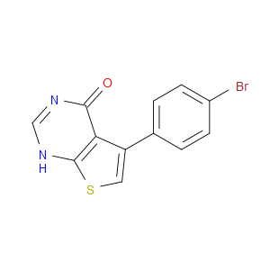 5-(4-BROMOPHENYL)THIENO[2,3-D]PYRIMIDIN-4(3H)-ONE - Click Image to Close