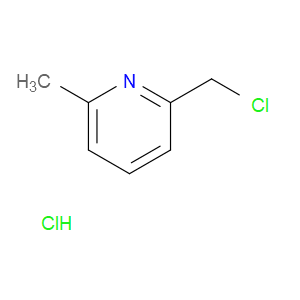 2-(CHLOROMETHYL)-6-METHYLPYRIDINE HYDROCHLORIDE