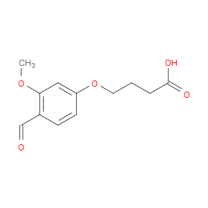 4-(4-FORMYL-3-METHOXYPHENOXY)BUTANOIC ACID