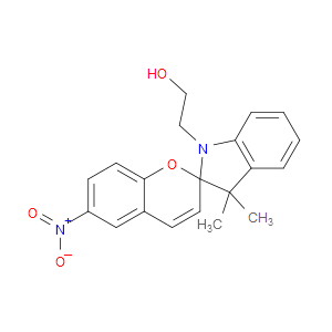 1-(2-HYDROXYETHYL)-3,3-DIMETHYLINDOLINO-6'-NITROBENZOPYRYLOSPIRAN