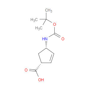 (1R,4S)-4-((TERT-BUTOXYCARBONYL)AMINO)CYCLOPENT-2-ENECARBOXYLIC ACID