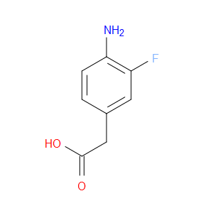 4-AMINO-3-FLUOROPHENYLACETIC ACID - Click Image to Close