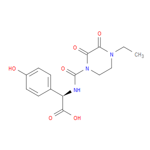 (2R)-2-[(4-ETHYL-2,3-DIOXOPIPERAZINYL)CARBONYLAMINO]-2-(4-HYDROXYPHENYL)ACETIC ACID