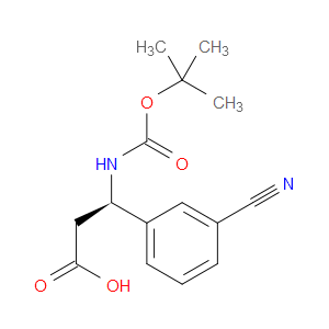 (R)-3-((TERT-BUTOXYCARBONYL)AMINO)-3-(3-CYANOPHENYL)PROPANOIC ACID