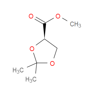 METHYL (R)-(+)-2,2-DIMETHYL-1,3-DIOXOLANE-4-CARBOXYLATE