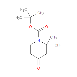 TERT-BUTYL 2,2-DIMETHYL-4-OXOPIPERIDINE-1-CARBOXYLATE