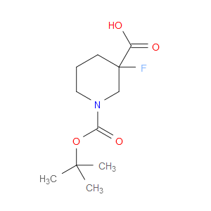 1-BOC-3-FLUOROPIPERIDINE-3-CARBOXYLIC ACID