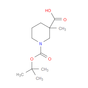 1-(TERT-BUTOXYCARBONYL)-3-METHYLPIPERIDINE-3-CARBOXYLIC ACID