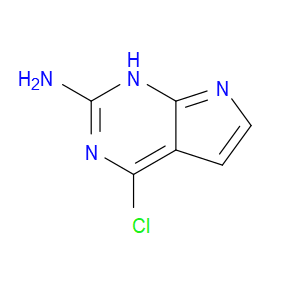 2-AMINO-4-CHLOROPYRROLO[2,3-D]PYRIMIDINE
