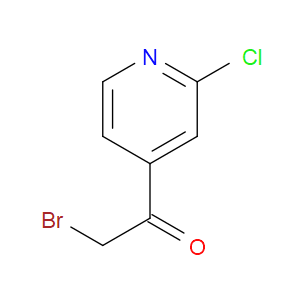 2-BROMO-1-(2-CHLOROPYRIDIN-4-YL)ETHANONE
