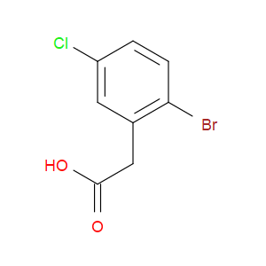 2-BROMO-5-CHLOROPHENYLACETIC ACID