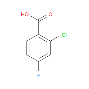 2-CHLORO-4-FLUOROBENZOIC ACID