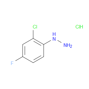 2-CHLORO-4-FLUOROPHENYLHYDRAZINE HYDROCHLORIDE - Click Image to Close