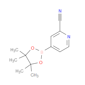 2-CYANOPYRIDINE-4-BORONIC ACID PINACOL ESTER - Click Image to Close